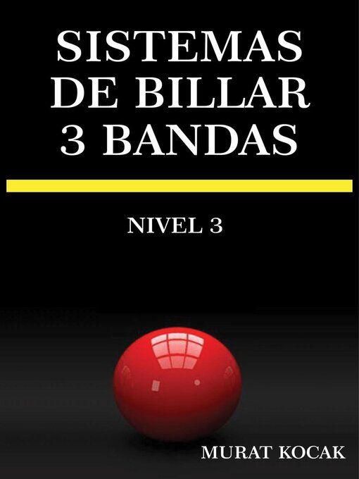 Title details for Sistemas De Billar 3 Bandas by murat kocak - Available